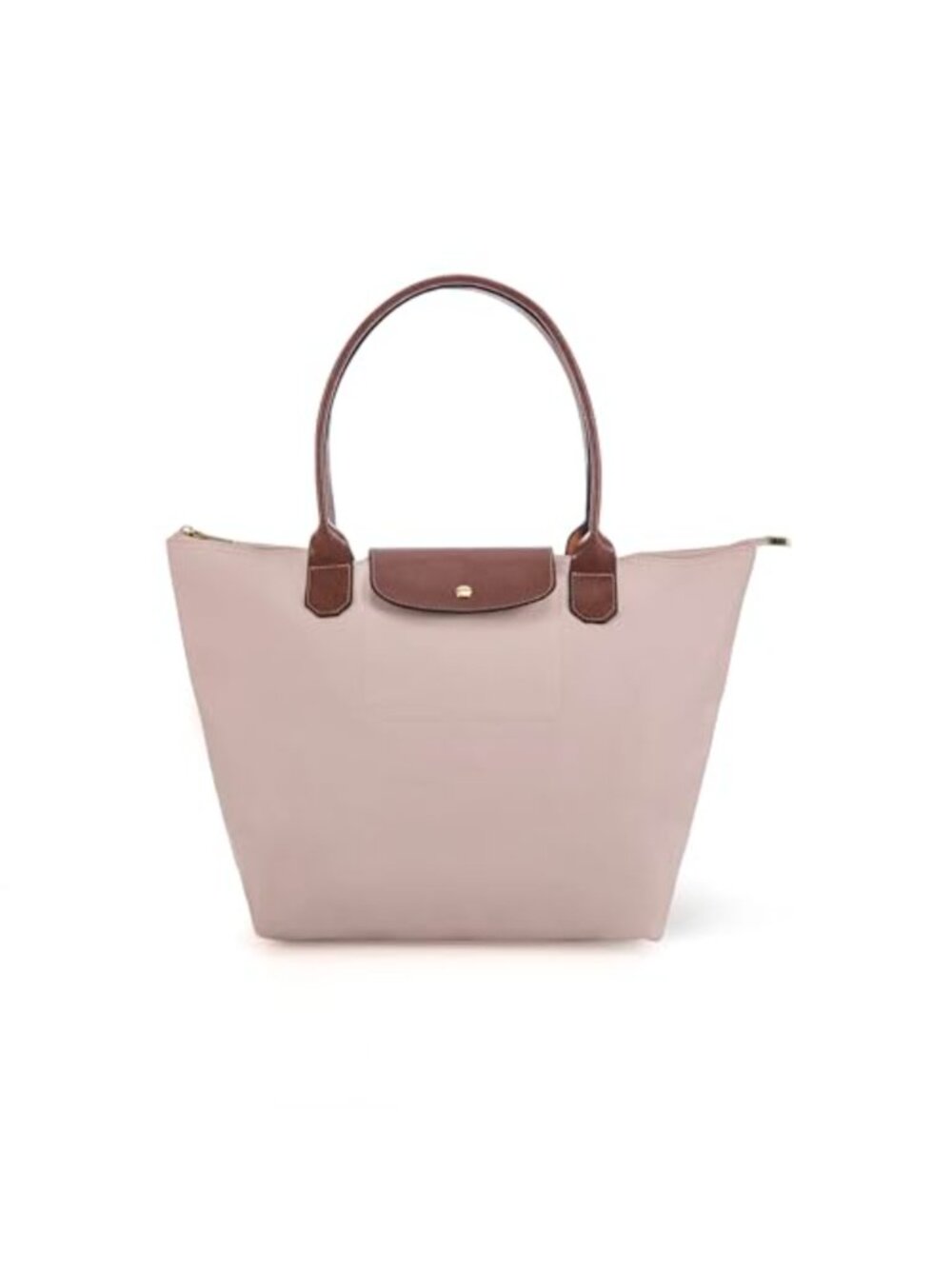 Nylon Tote Bag Foldable Shoulder Bag Lightweight Hobo Handbag